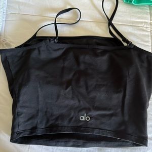 Black alo tank top